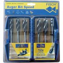 Coffret 5 meches bois rapides 4 spirales - 150mm 14-16-18-20-22