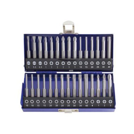 Assortiment d'embout 1/4 30 p. embouts longs FORUM