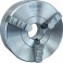Mandrin à 3 mors ZG n° 315, fonte, Taille Ø : 200 mm, Cône court KK 6, Ø de trou traversant E 55 mm, Vitesse max. : 3000 tr/mn