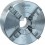 Mandrin à 4 mors avec dispositif de centrage cylindrique, DIN 6350, corps en acier ZS n° 800, Taille Ø : 200 mm, Ø de trou traversant E 55 mm