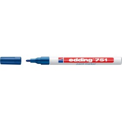 Marqueur. 751 bleu Edding