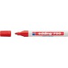 Marqueur. 750 rouge Edding