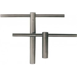 Clé à 4 pans femelle, Quatre pans : 12 mm, Long. 200 mm