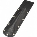 Etui couteau Hendrik, long, noir