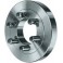 Faux-plateau en fonte à cône court, DIN 55029 et ASA B 5,9 D 1, avec goujon à téton pour Camlock, Ø A/cône : 125/4 mm, DIN 55029 hauteur B 25 mm