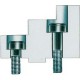 Vis de fixation pour mors rapportés, vis filetée 1, Taille : 100 mm, Filetage vis 1 M6 x 20
