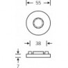 Rosace ZT, 0 12 1731,rond,F69 matt