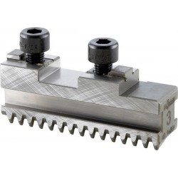 Mors de remplacement à vis de fixation, 3 mors, pour mandrin à crémaillère à 3 mors, DURO-T, Taille : 250 mm