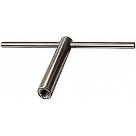 Accessoire pour mandrin de tour à 3 mors DURO, clé standard, Taille : 160 mm, Quatre pans 10 mm