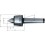 Pointe tournante n° 600, Taille : 04, MK 3, A 62,0 mm, B : 34 mm, D : 15 mm, G : 23,825 mm, K : 18 mm