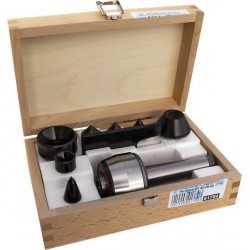 Pointe tournante à embouts interchangeables, Taille : 102, MK 2, A 45 mm, B : 43,0 mm, D : 20 mm, G : 17,780 mm, E : 4,0 mm