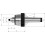 Pointe tournante avec écrou d'extraction et pastille de carbure, Taille : 108, MK 4, A 102,5 mm, B : 70 mm, C : 14 mm, D : 32 mm, G : 31,625 mm