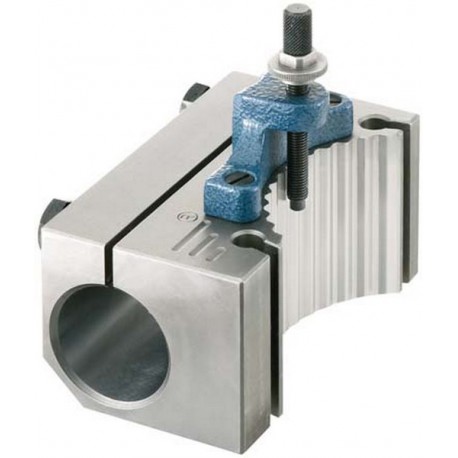 Tête de porte-barre d'alésage type J, Désignation : BJ 40120, pour porte-outils à serrage rapide Type B, pour Ø de barres d'alésages 40 mm