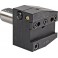 Porte-outils VDI forme AL à gauche pour outils de décolletage, VDI : 40, h1 26 mm, b1 85 mm, b2 : 42,5 mm, h5 : 43 mm, h6 : 41,5 mm, l1 : 44 mm