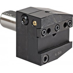 Porte-outils VDI forme AL à gauche pour outils de décolletage, VDI : 40, h1 32 mm, b1 85 mm, b2 : 42,5 mm, h5 : 43 mm, h6 : 41,5 mm, l1 : 44 mm