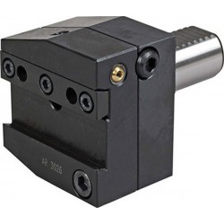 Porte-outils VDI forme AR à droite pour outils de décolletage, VDI : 30, h1 26 mm, b1 70 mm, b2 : 35 mm, h5 : 32 mm, h6 : 39 mm, l1 : 44 mm, l2 : 50 mm