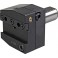 Porte-outils VDI forme AR à droite pour outils de décolletage, VDI : 50, h1 32 mm, b1 100 mm, b2 : 50 mm, h5 : 43 mm, h6 : 45 mm, l1 : 44 mm, l2 : 50 mm