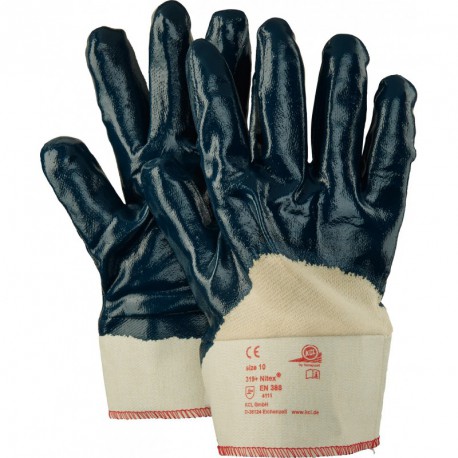 Gants de protection Nitex319,280 mm, Taille 9, bleu (Par 12)
