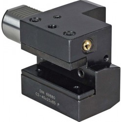 Porte-outils VDI axial C2 à gauche, DIN 69880 à gauche, VDI : 40, h1 25/20 mm, b1 85 mm, b2 : 42,5 mm, b3 : 25,5 mm, h5 : 32,5 mm, h6 : 48 mm