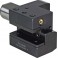 Porte-outils VDI axial C2 à gauche, DIN 69880 à gauche, VDI : 50, h1 32/25 mm, b1 100 mm, b2 : 50,0 mm, b3 : 30,5 mm, h5 : 35,0 mm, h6 : 60 mm