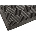 Tapis d'entrée en caoutchouc  9mm Turtle 1500x900mm noir