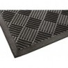 Tapis d'entrée en caoutchouc  9mm Turtle 1500x900mm noir