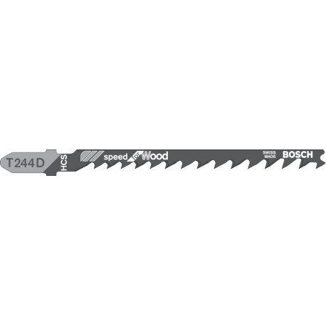 Lame scie sabre 100 unités 244 D Bosch