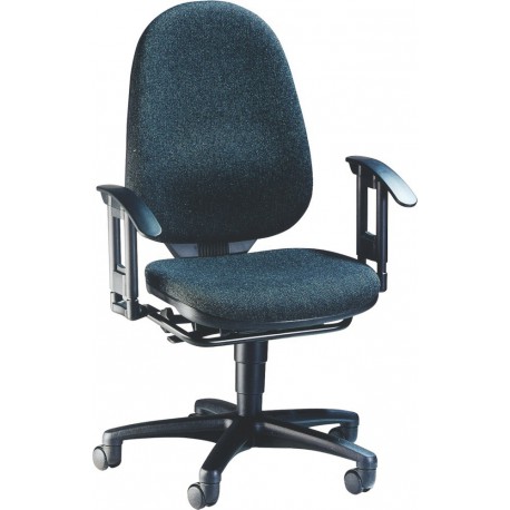 Chaise de bureau Top Pro 2 gris anthrazite