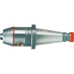 Mandrin de perceuse court pour rotation à droite / à gauche, modèle de précision, DIN 2080, Capacité de serrage d1 : 2,5-16,0 mm, ISO 40, Ø extérieur 57 mm
