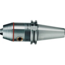 Mandrin de perceuse court pour rotation à droite / à gauche, modèle de précision, DIN 69871 A, Capacité de serrage d1 : 2,5-16,0 mm, ISO 40