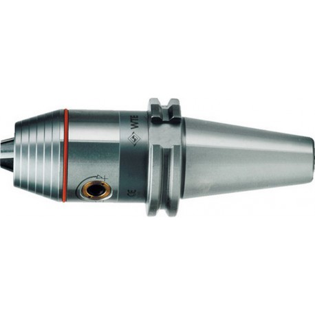 Mandrin de perceuse court pour rotation à droite / à gauche, modèle de précision, DIN 69871 A, Capacité de serrage d1 : 0,5-13,0 mm, ISO 50