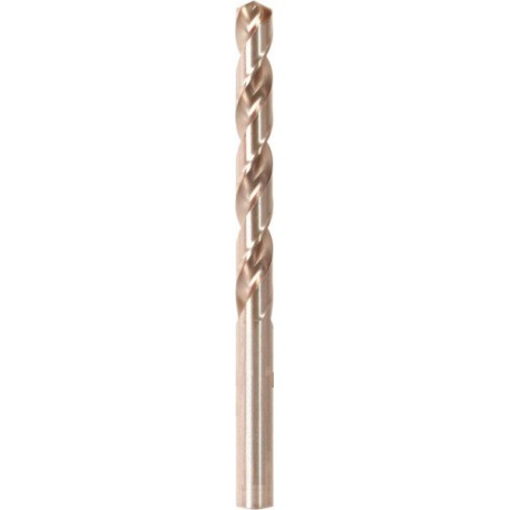 Foret hélicoïdal avec queue cylindrique courte, en acier à coupe rapide à 5 % de cobalt, type Ti, DIN 338, surface sans revêtement, Ø h8 : 4,20 mm