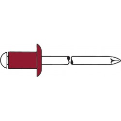 Rivet Nickel-cuivre/A2 4,8 x25mm Gesipa(Par 250)