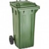 Bac Poubelle WAVE 120-l Plastique vert