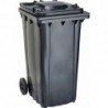 Bac Poubelle WAVE 240-l Plastique gris