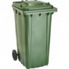 Bac Poubelle WAVE 240-l Plastique vert