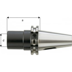 Douille de réduction DIN 69871, CM intérieur : 5, SK extérieur 50, a 120 mm, d : 63 mm