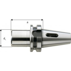Douille de réduction DIN JISB 6339 (MAS-BT), CM intérieur : 1, MAS-BT extérieur 40, a 25 mm, d1 : 25 mm
