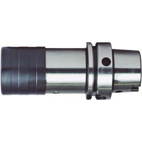 Mandrin de taraudage à changement rapide et compensation de Long. élastique, tige HSK. DIN 69893, pour taraud M3-M12, Tige HSK 100