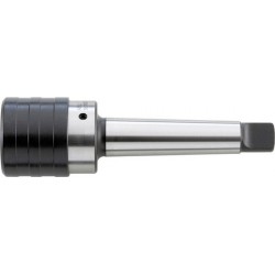 Mandrin de taraudage à changement rapide et compensation de Long. élastique, tige MK, DIN 228-B, pour taraud M14-M33, Queue CM 4