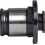 Adaptateur à changement rapide FE pour mandrin de taraudage à changement rapide FE3, Ø d : 25 mm, 4 pans 20 mm