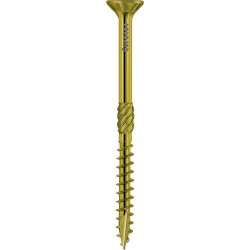 Vis Paneltwistec tête conique jaune TX 50 10,0 x 360 mm (Par 50)