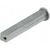 Goupille profilée 8x 60mm pour porte