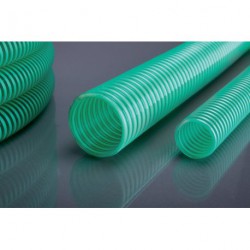 Tuyau aspiration APDatec 10vert/trans. 32x2,8mm 50m
