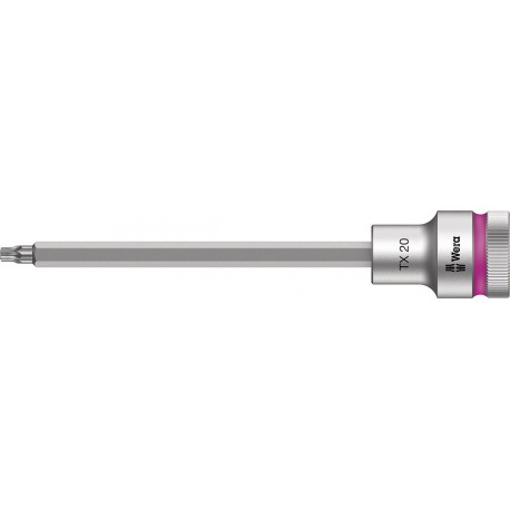 Douilles 1/2"T20x140mm fonction maintien  Wera