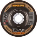 Disque de coupe RS28 115 x 7,0mm Inox Rhodius(Par 25)