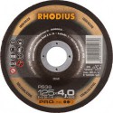 Disque de coupe RS38 125 x 4,0mm Inox Rhodius(Par 25)