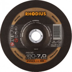 Disque de coupe RS38 180 x 7,0mm Inox Rhodius(Par 10)