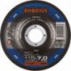 Disque de coupe RS50 115 x 7,0mm Acier Rhodius(Par 25)