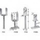 Pieds de poteaux PVIG-B (Par 10)